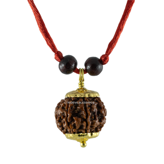 7 Mukhi Golden Cap