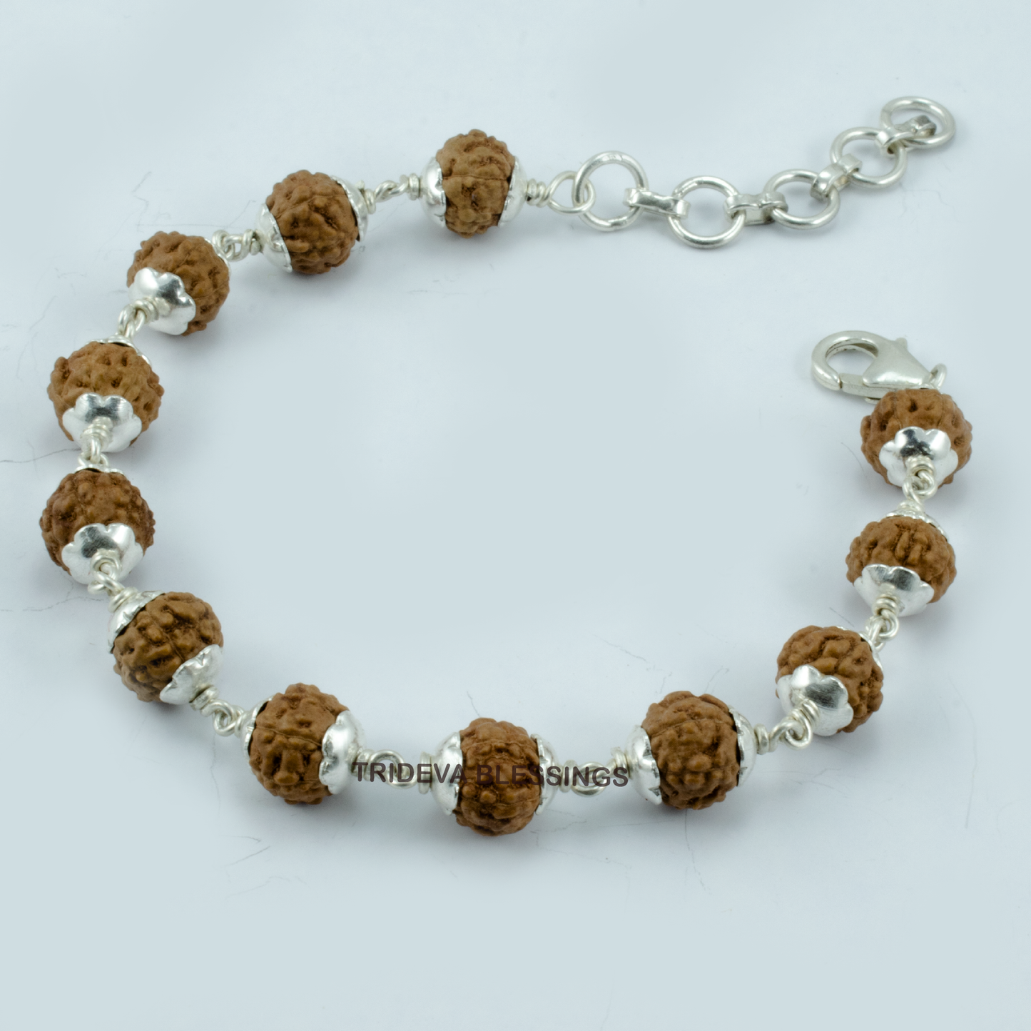 6 MUKHI SILVER BRACELET