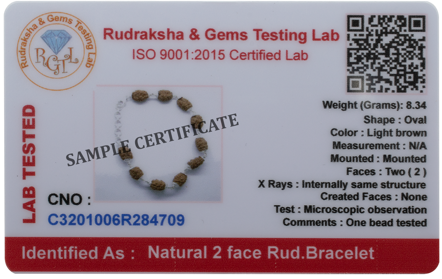2 MUKHI SILVER BRACELET