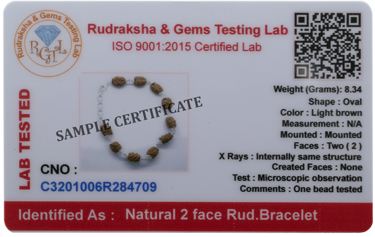2 MUKHI SILVER BRACELET