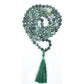 Moss Agate Mala