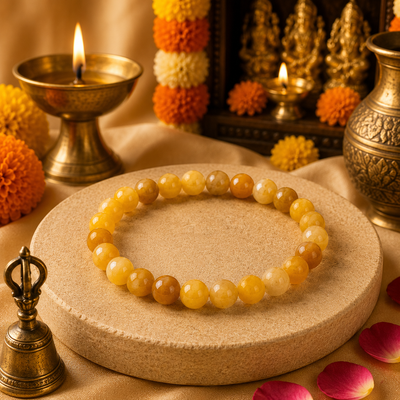 YELLOW AVENTURINE – Suvarna Labh Aventurine Bracelet