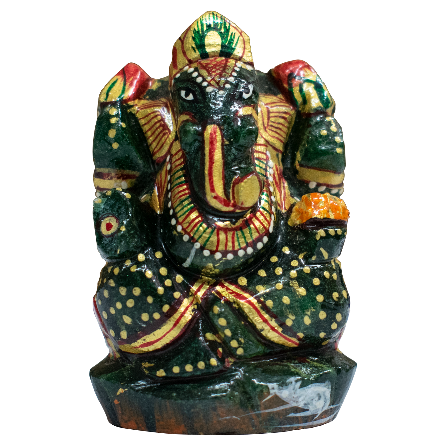 Ganesha Carved in Jade 92gm