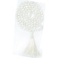 White Agate Mala