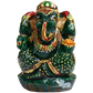 Green Jade Ganesha Idol in 125gm