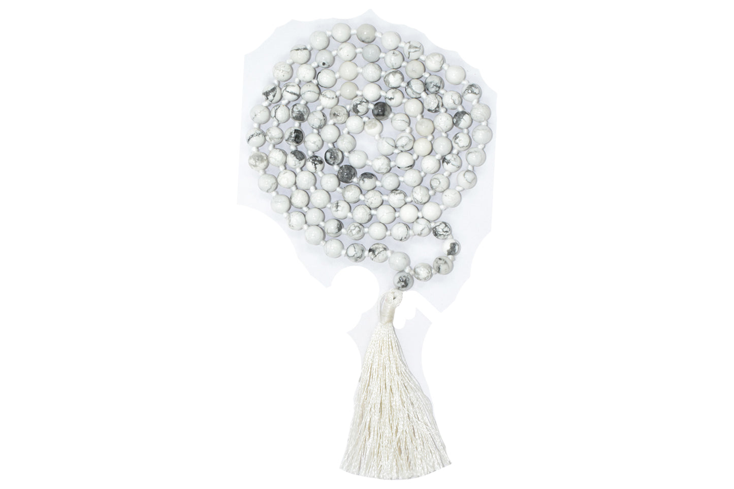 Howlite Mala