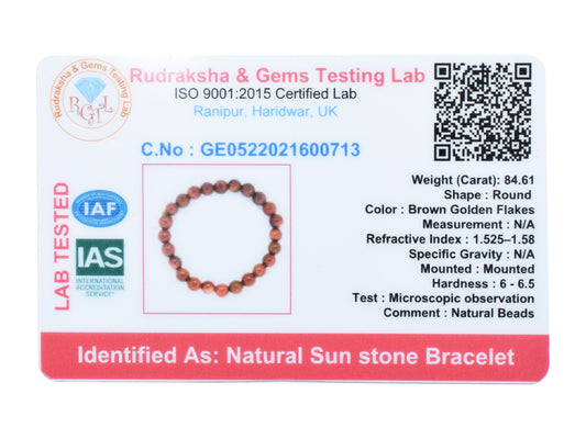 SunStone Bracelet