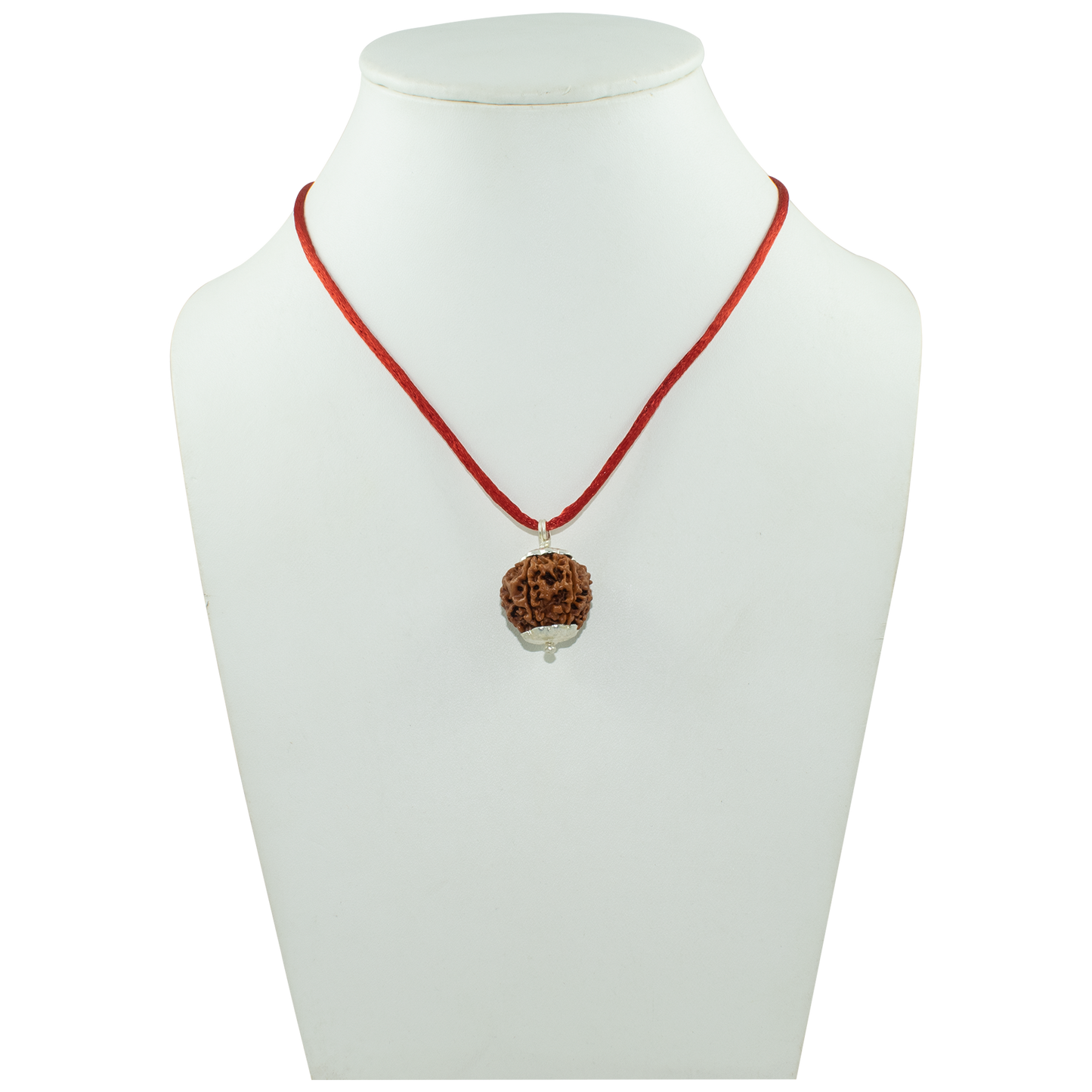 6 MUKHI SILVER PENDANT