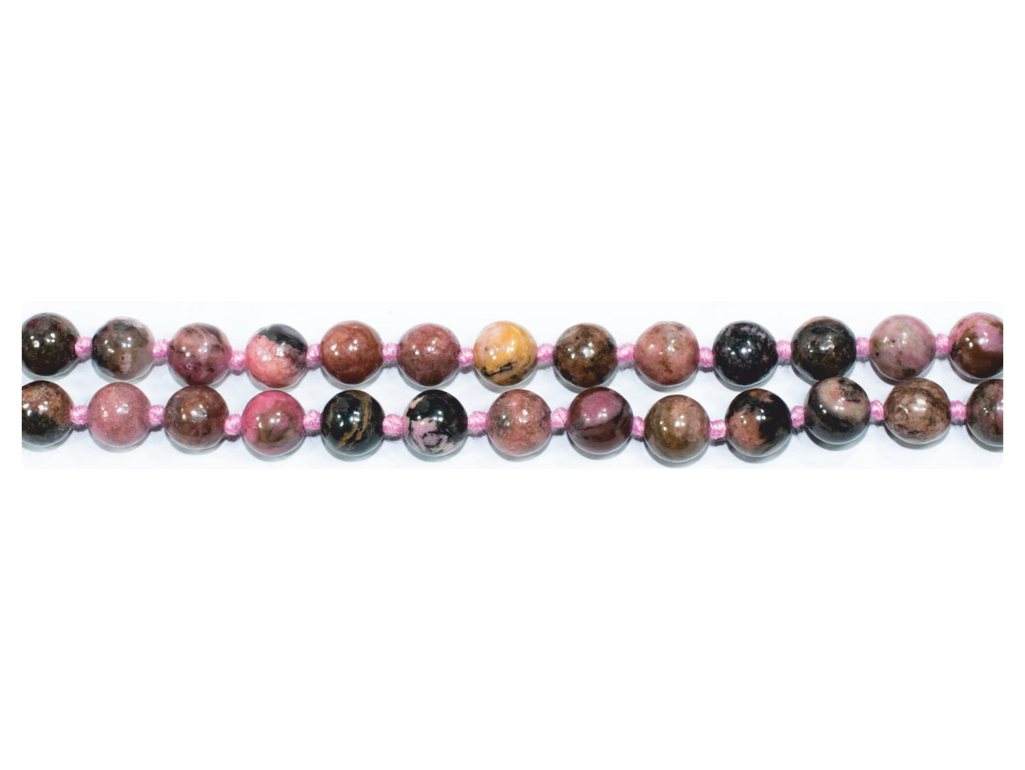 Rhodonite Mala