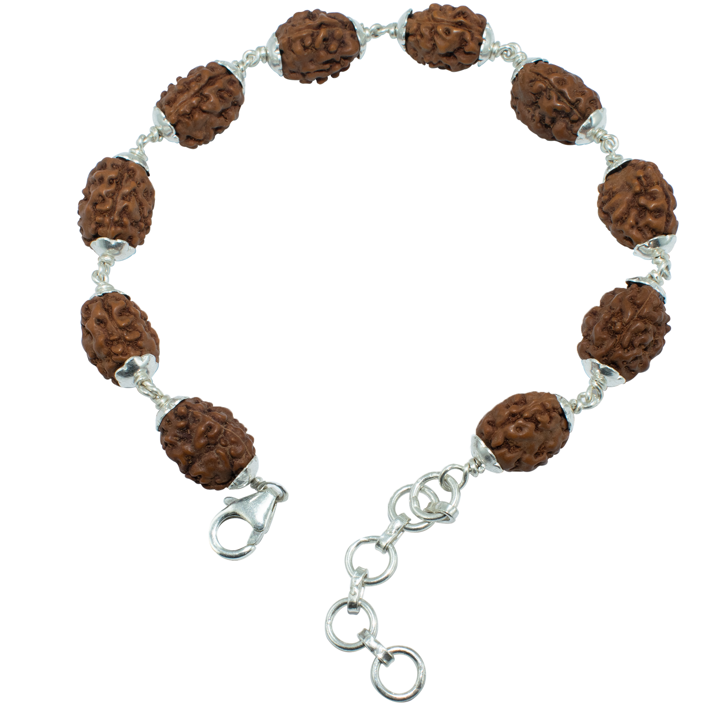 3 MUKHI SILVER BRACELET