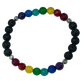 7 CHAKRA AND LAVA BRACELET